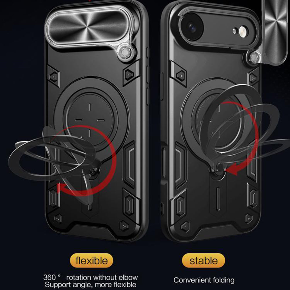 Case for Apple iPhone 17 Air, Techsuit, CamGuard Pro, Red