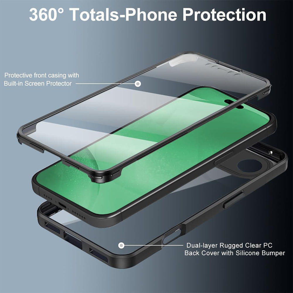 Case for Apple iPhone 17 Air, Techsuit, ColorVerse 360, Purple
