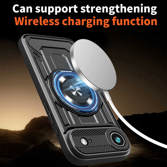 Θήκη για Apple iPhone 17 Air, Techsuit, RuggedCam, Μωβ