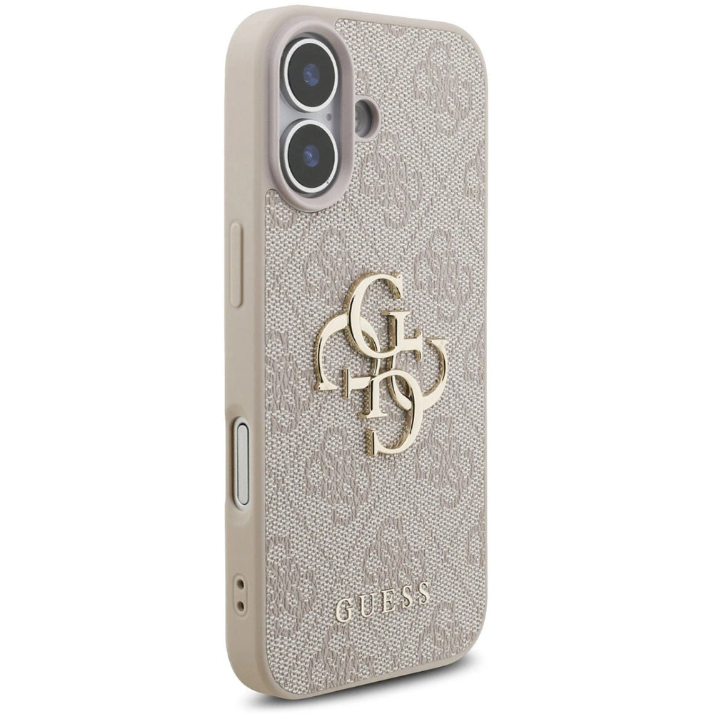 Θήκη για Apple iPhone 17, Guess, 4G Classic Logo with Strap, Ροζ