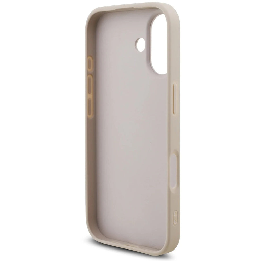 Θήκη για Apple iPhone 17, Guess, 4G Classic Logo with Strap, Ροζ