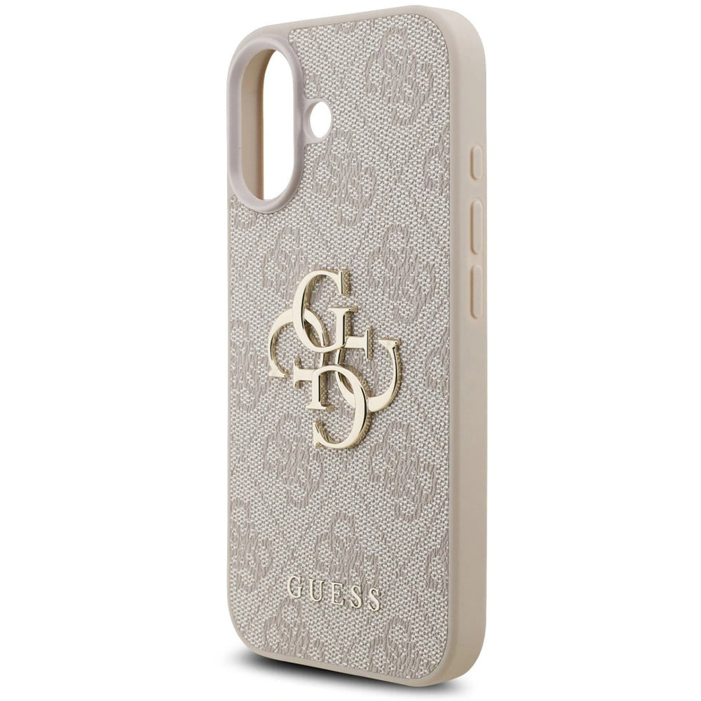 Θήκη για Apple iPhone 17, Guess, 4G Classic Logo with Strap, Ροζ