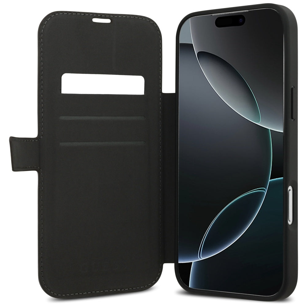 Θήκη για Apple iPhone 17 Pro Max, Guess, 4G Metal Logo, Καφέ