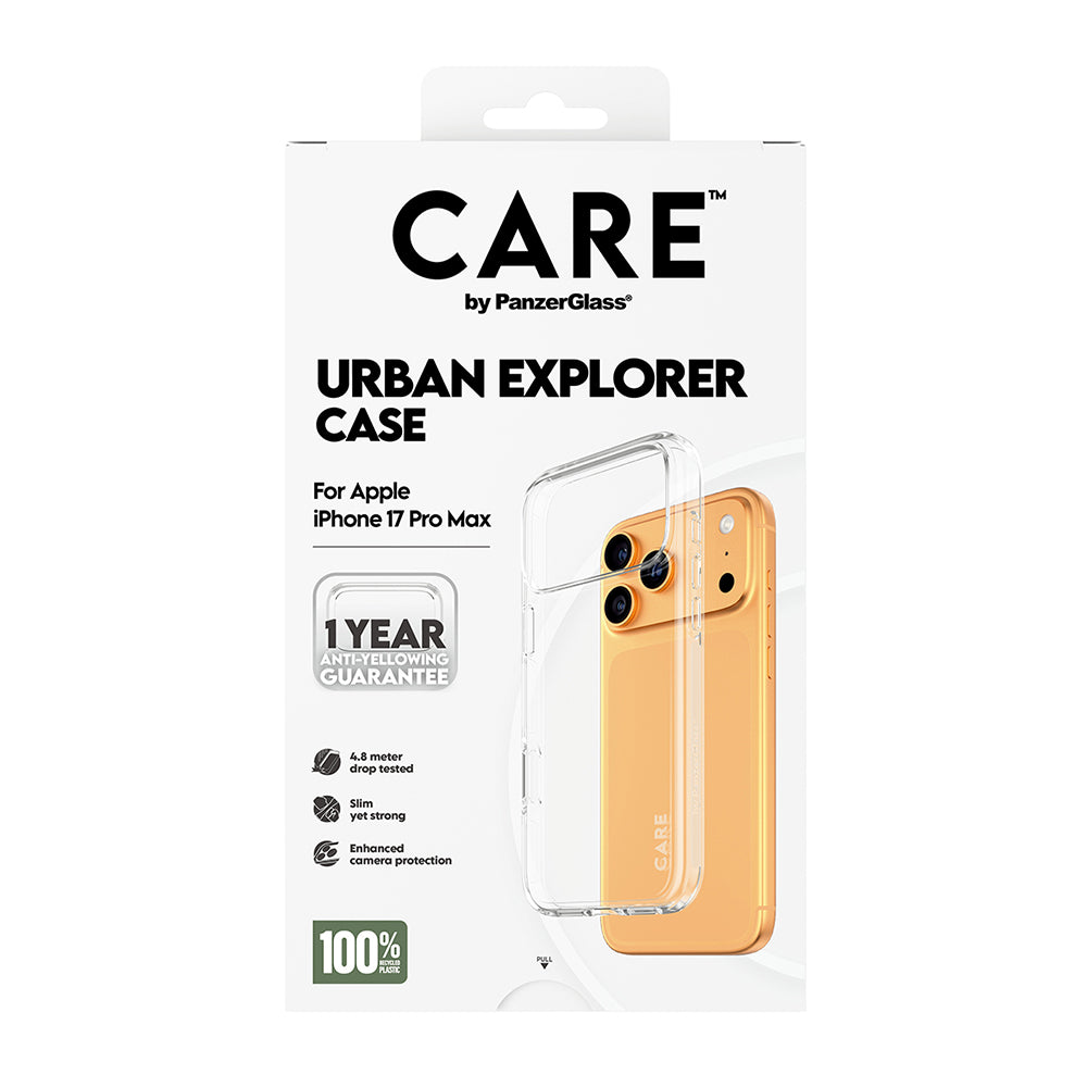 Θήκη για Apple iPhone 17 Pro Max, PanzerGlass, Care Urban Explorer, Διαφανής