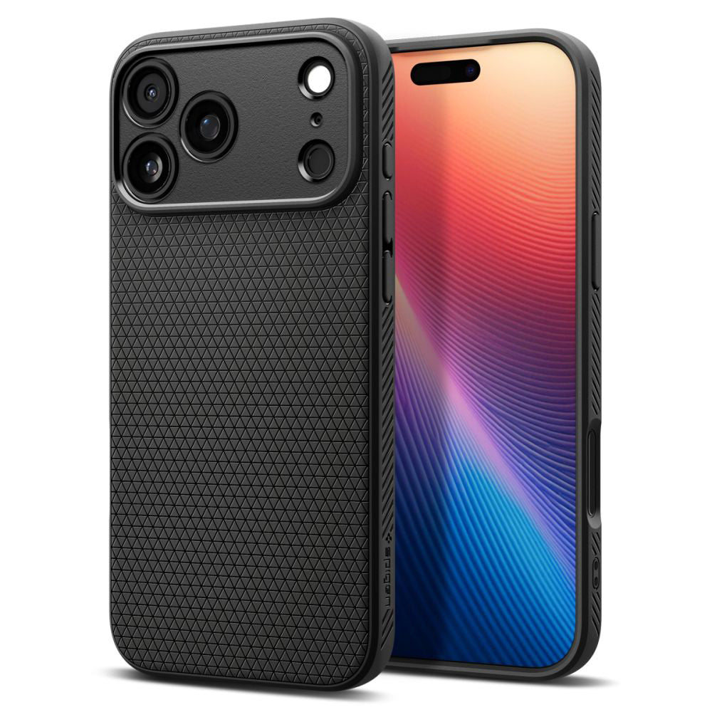 Θήκη για Apple iPhone 17 Pro Max, Spigen, Liquid Air, Ματ Μαύρο ACS10265