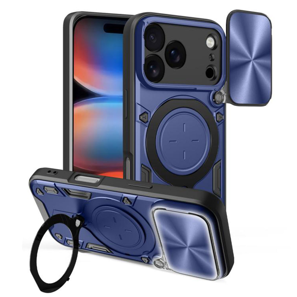 Θήκη για Apple iPhone 17 Pro Max, Techsuit, CamGuard Pro, Μπλε