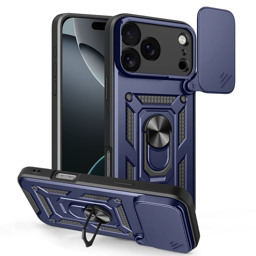 Θήκη για Apple iPhone 17 Pro Max, Techsuit, CamShield, Μπλε