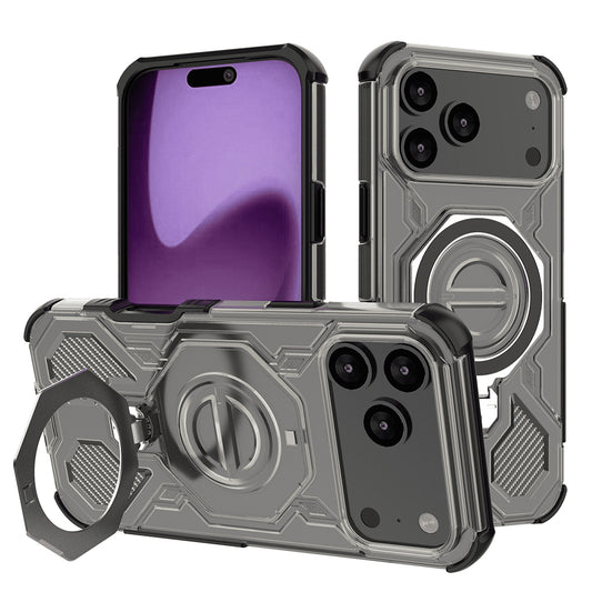 Θήκη για Apple iPhone 17 Pro Max, Techsuit, Carbon Shield Pro, Ανοιχτό Μαύρο