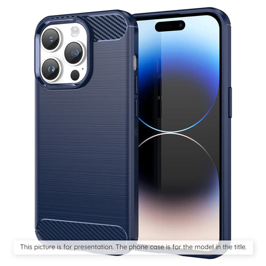 Θήκη για Apple iPhone 17 Pro, Techsuit, Καρμπόν, Μπλε