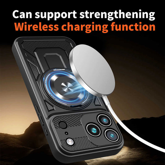 Θήκη για Apple iPhone 17 Pro, Techsuit, RuggedCam, Μπλε