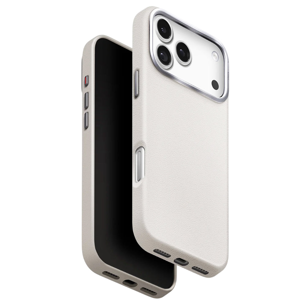 Θήκη για Apple iPhone 17 Pro, UNIQ, Lyden Leatherette, Γκρι