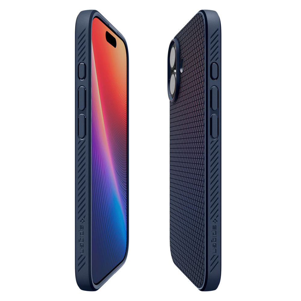 Θήκη για Apple iPhone 17, Spigen, Liquid Air, Μπλε Ναυτικό ACS10370