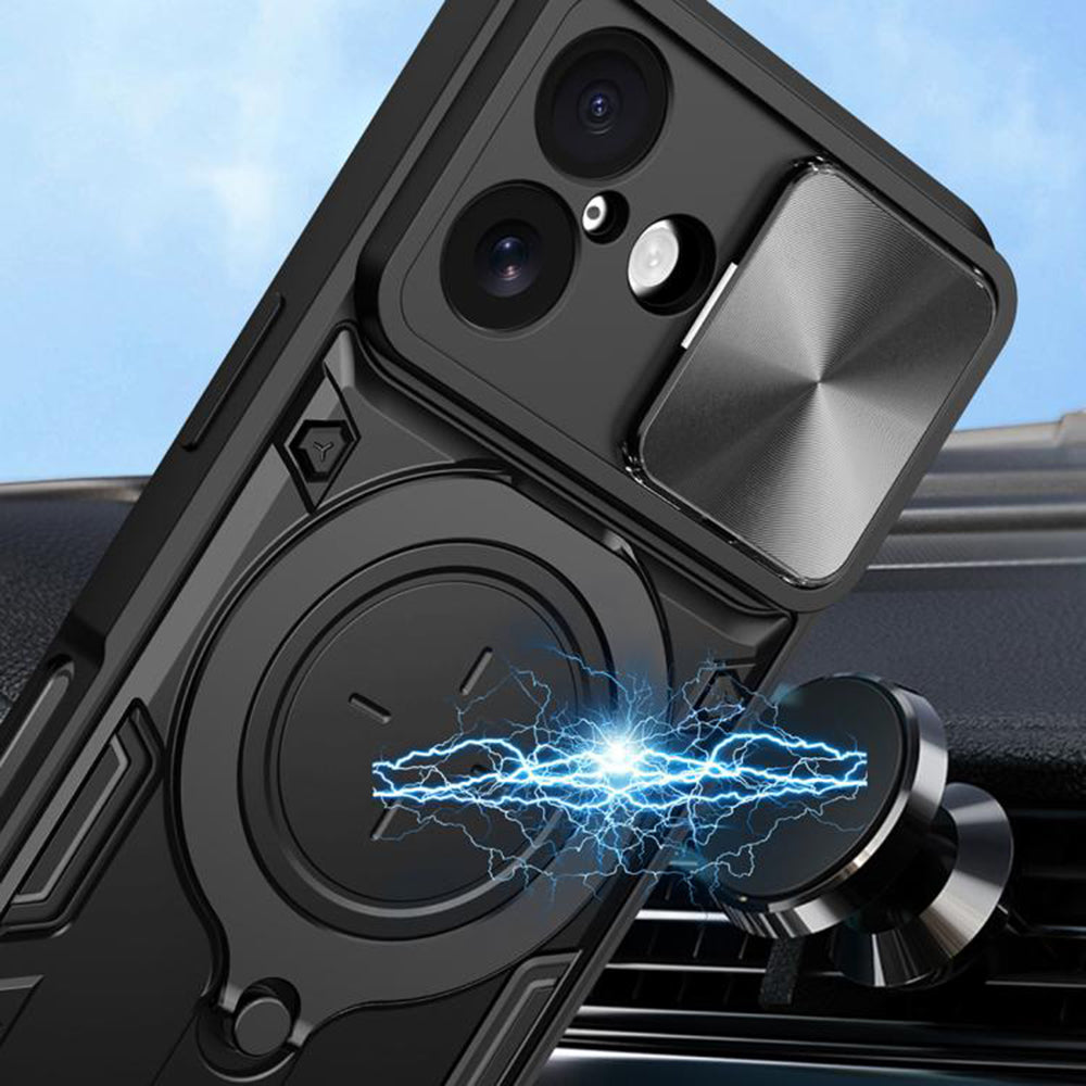 Case for Apple iPhone 17, Techsuit, CamGuard Pro, Blue