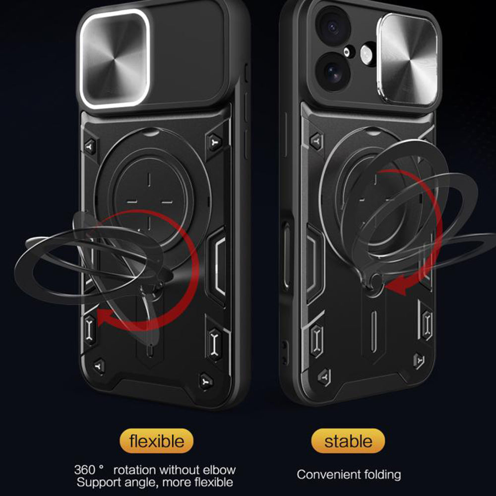 Θήκη για Apple iPhone 17, Techsuit, CamGuard Pro, Ροζ Χρυσό