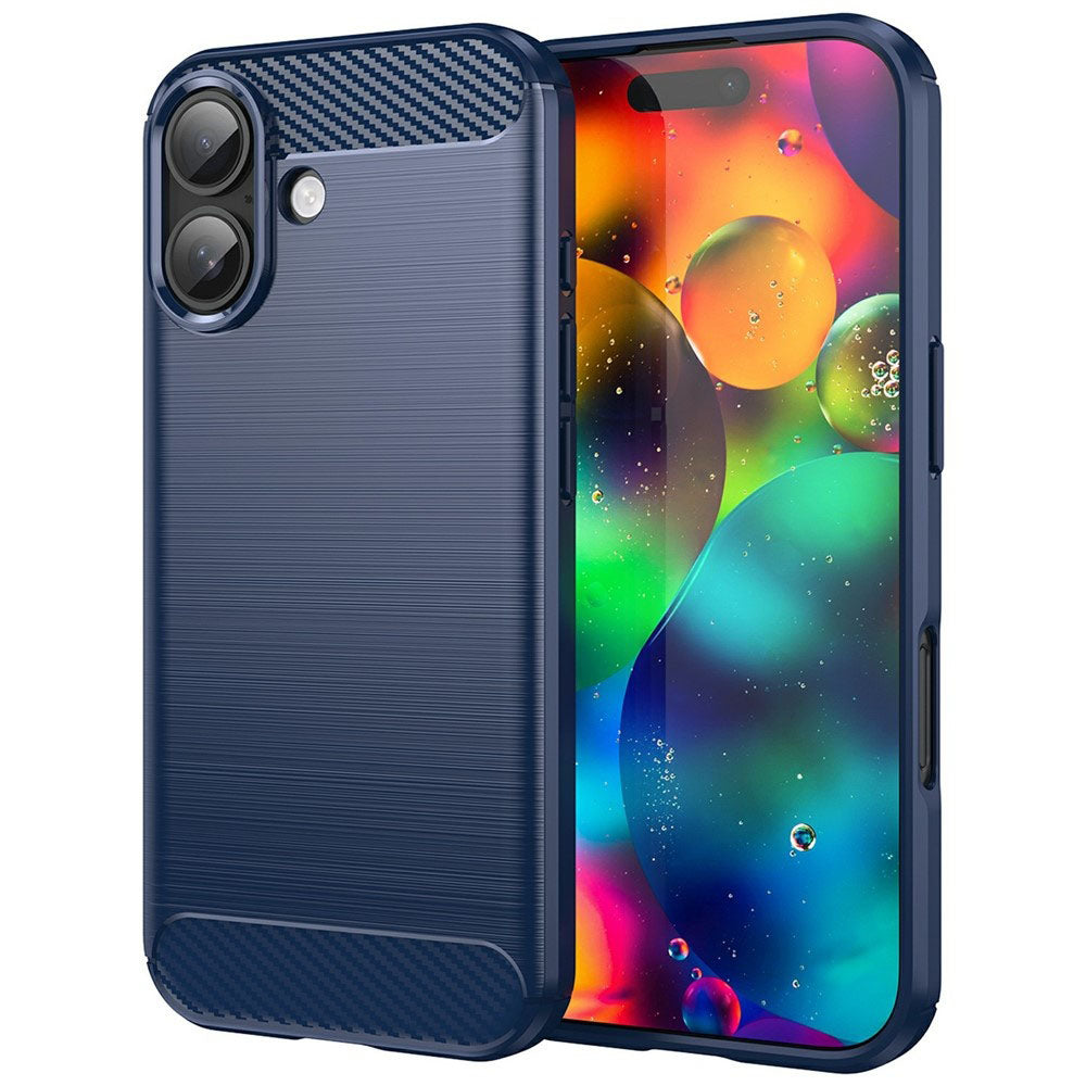 Θήκη για Apple iPhone 17, Techsuit, Καρμπόν, Μπλε