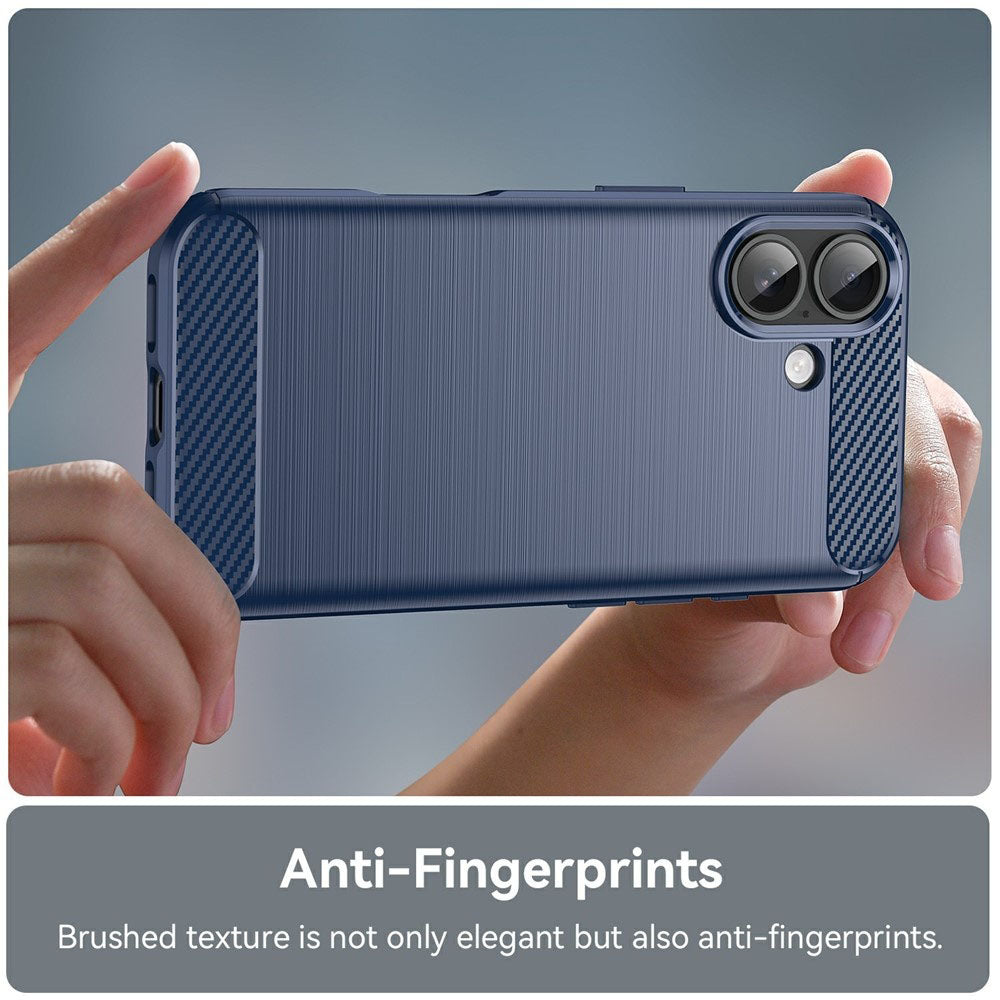 Θήκη για Apple iPhone 17, Techsuit, Καρμπόν, Μπλε