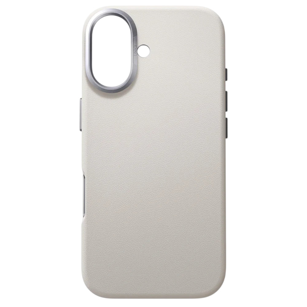 Θήκη για Apple iPhone 17, UNIQ, Lyden Leatherette, Γκρι