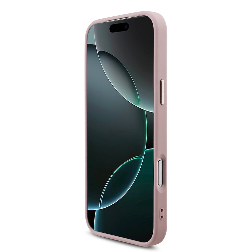 Θήκη για Apple iPhone 18 Pro / 17 Pro, Guess, 4G Big Classic Logo, Ροζ