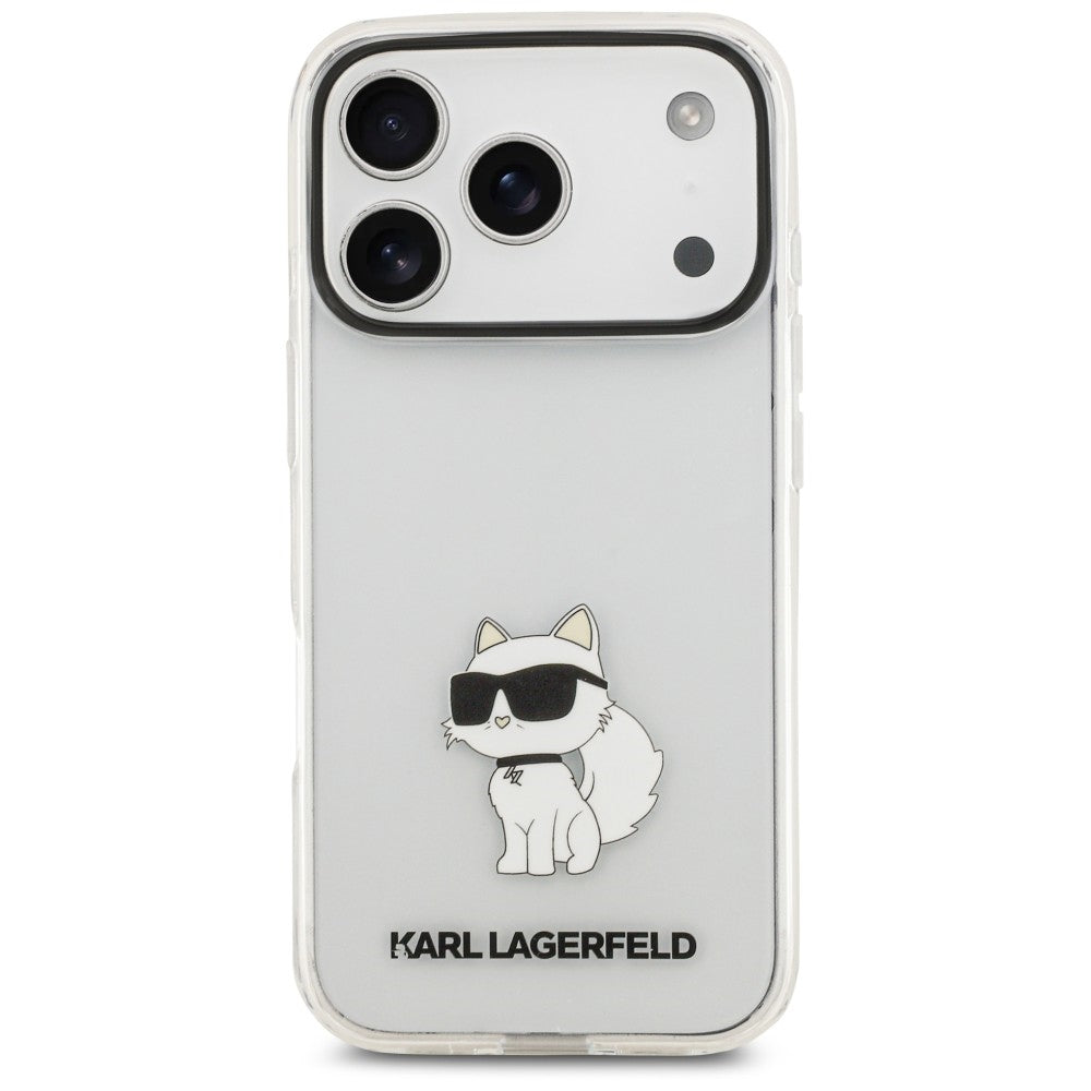 Θήκη για Apple iPhone 18 Pro / 17 Pro, Karl Lagerfeld, IML Choupette NFT, Διαφανής