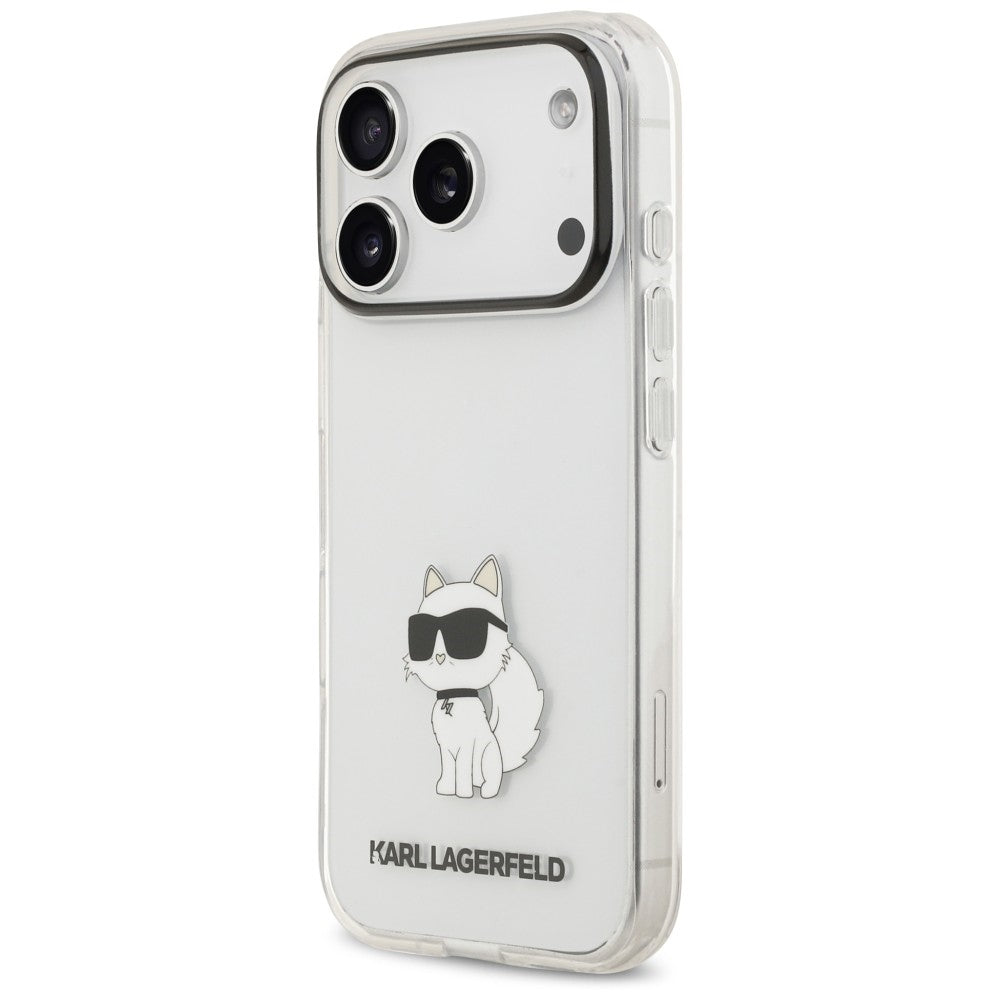 Θήκη για Apple iPhone 18 Pro / 17 Pro, Karl Lagerfeld, IML Choupette NFT, Διαφανής