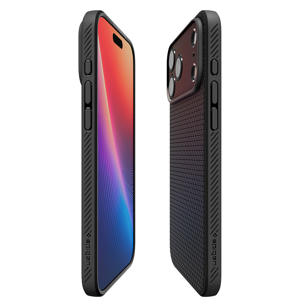 Θήκη για Apple iPhone 18 Pro / 17 Pro, Spigen, Liquid Air, Μαύρο Ματ ACS12149