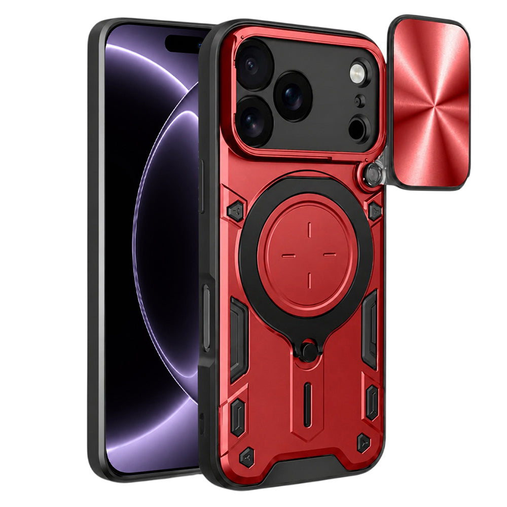 Θήκη για Apple iPhone 18 Pro / 17 Pro, Techsuit, CamGuard Pro, Κόκκινο