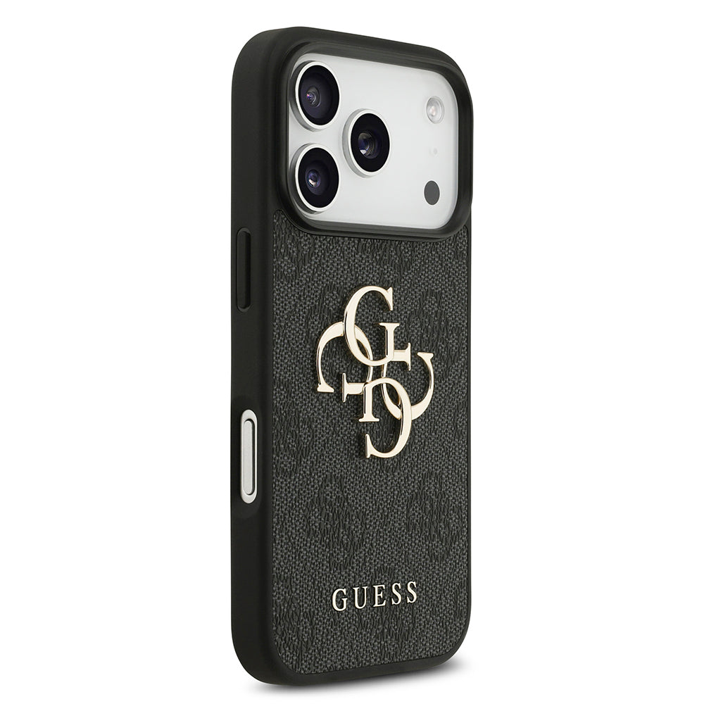 Θήκη για Apple iPhone 18 Pro Max / 17 Pro Max, Guess, 4G Big Logo, Μαύρη