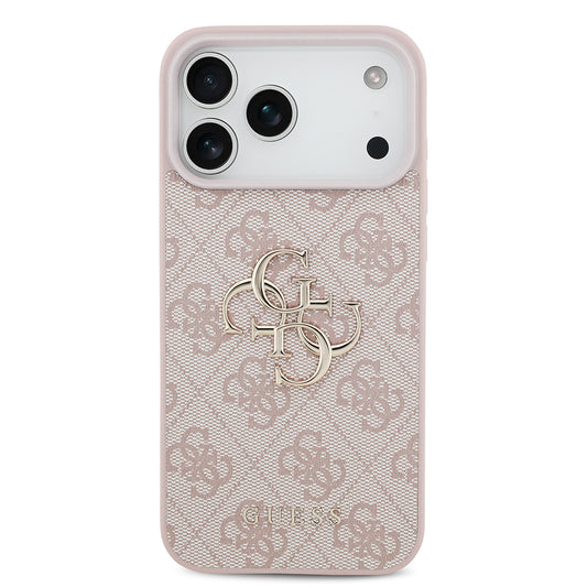 Θήκη για Apple iPhone 18 Pro Max / 17 Pro Max, Guess, 4G Big Logo, Ροζ