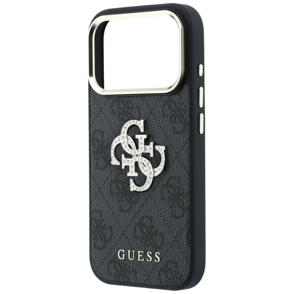 Θήκη για Apple iPhone 18 Pro Max / 17 Pro Max, Guess, 4G Big Strass Logo, Μαύρο