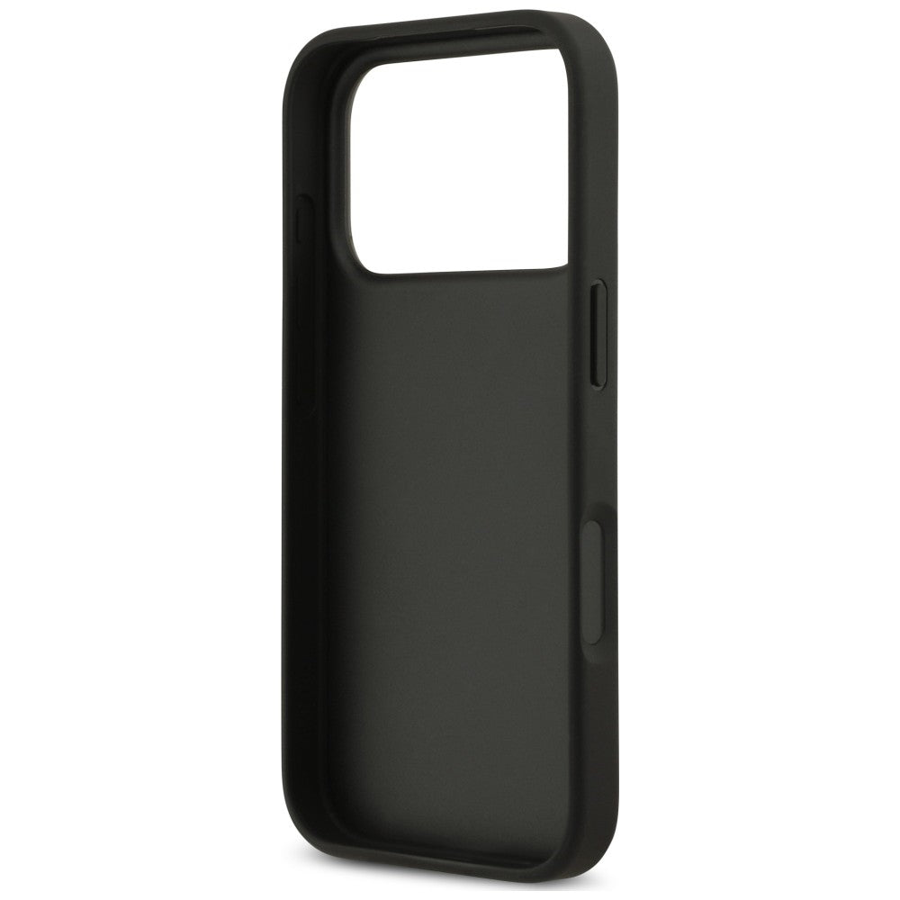 Θήκη για Apple iPhone 18 Pro Max / 17 Pro Max, Guess, 4G Double Card Triangle, Μαύρη
