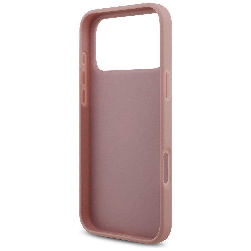Θήκη για Apple iPhone 18 Pro Max / 17 Pro Max, Guess, Fixed Glitter Big 4G, Ροζ
