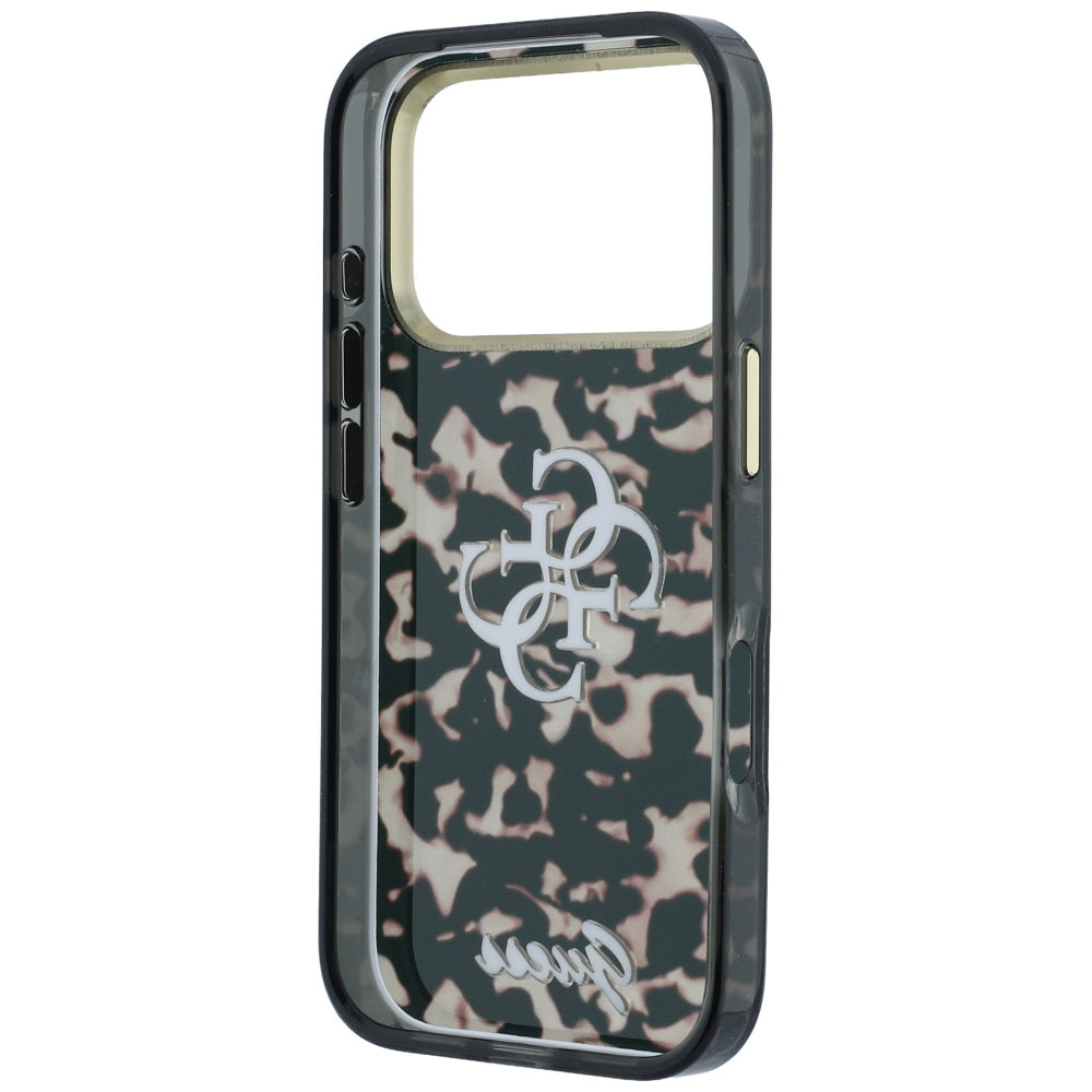 Θήκη για Apple iPhone 18 Pro Max / 17 Pro Max, Guess, IML 4G Metal Script, Καφέ