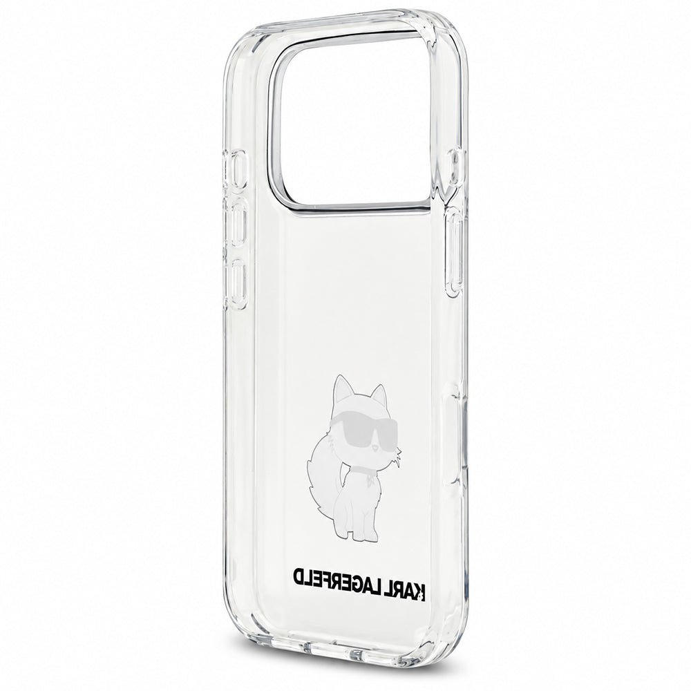 Θήκη για Apple iPhone 18 Pro Max / 17 Pro Max, Karl Lagerfeld, IML Choupette NFT, Διαφανής