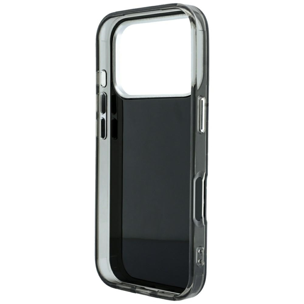 Θήκη για Apple iPhone 18 Pro Max / 17 Pro Max, Karl Lagerfeld, IML Κρύσταλλα και Ηλεκτρολυμένο Λογότυπο, Μαύρη