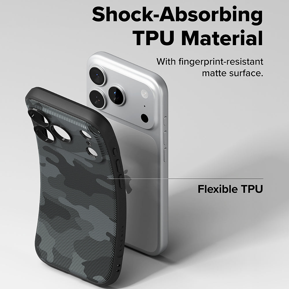 Θήκη για Apple iPhone 18 Pro Max / 17 Pro Max, Ringke, Onyx, Καμουφλάζ