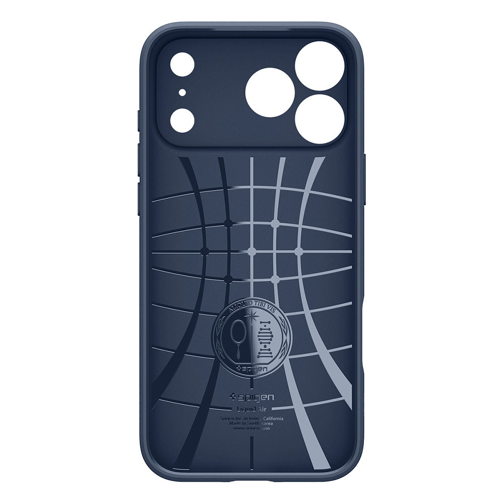 Θήκη για Apple iPhone 18 Pro Max / 17 Pro Max, Spigen, Liquid Air, Μπλε Σκούρο ACS12112