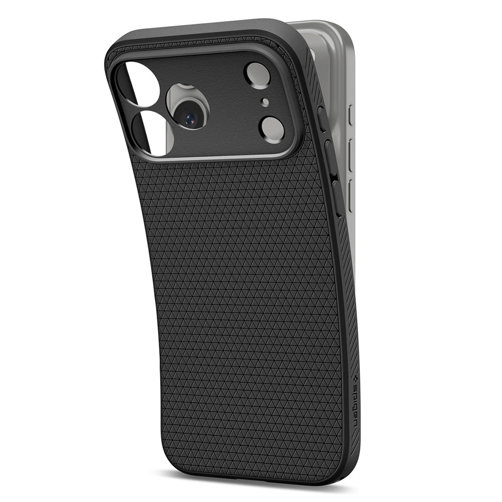Θήκη για Apple iPhone 18 Pro Max / 17 Pro Max, Spigen, Liquid Air, Μαύρο Ματ ACS12111