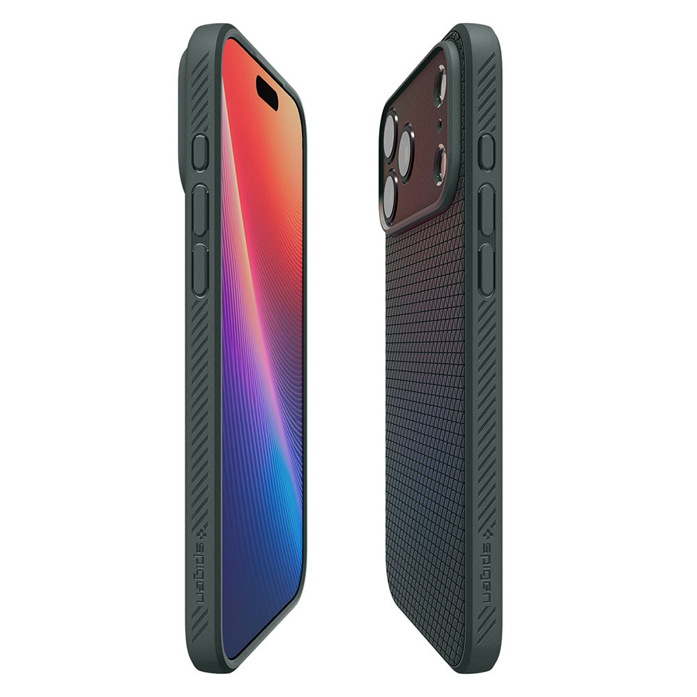 Θήκη για Apple iPhone 18 Pro Max / 17 Pro Max, Spigen, Liquid Air, Πράσινο ACS12113
