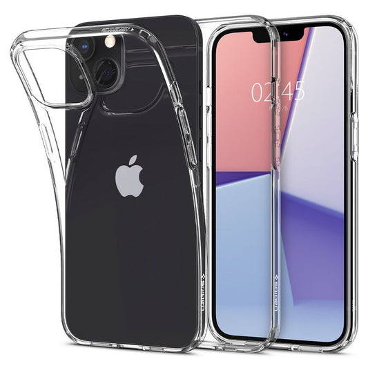 Θήκη για Apple iPhone 13, Spigen, Υγρό κρύσταλλο, Διαφανής