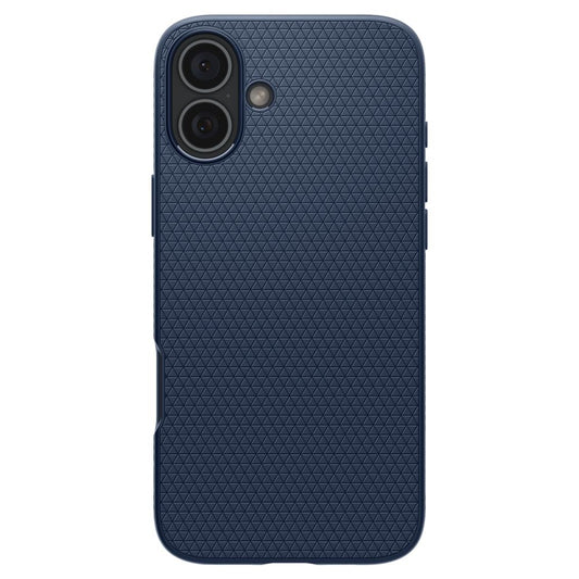 Θήκη για Apple iPhone 16, Spigen, Liquid Air, μπλε ACS08195