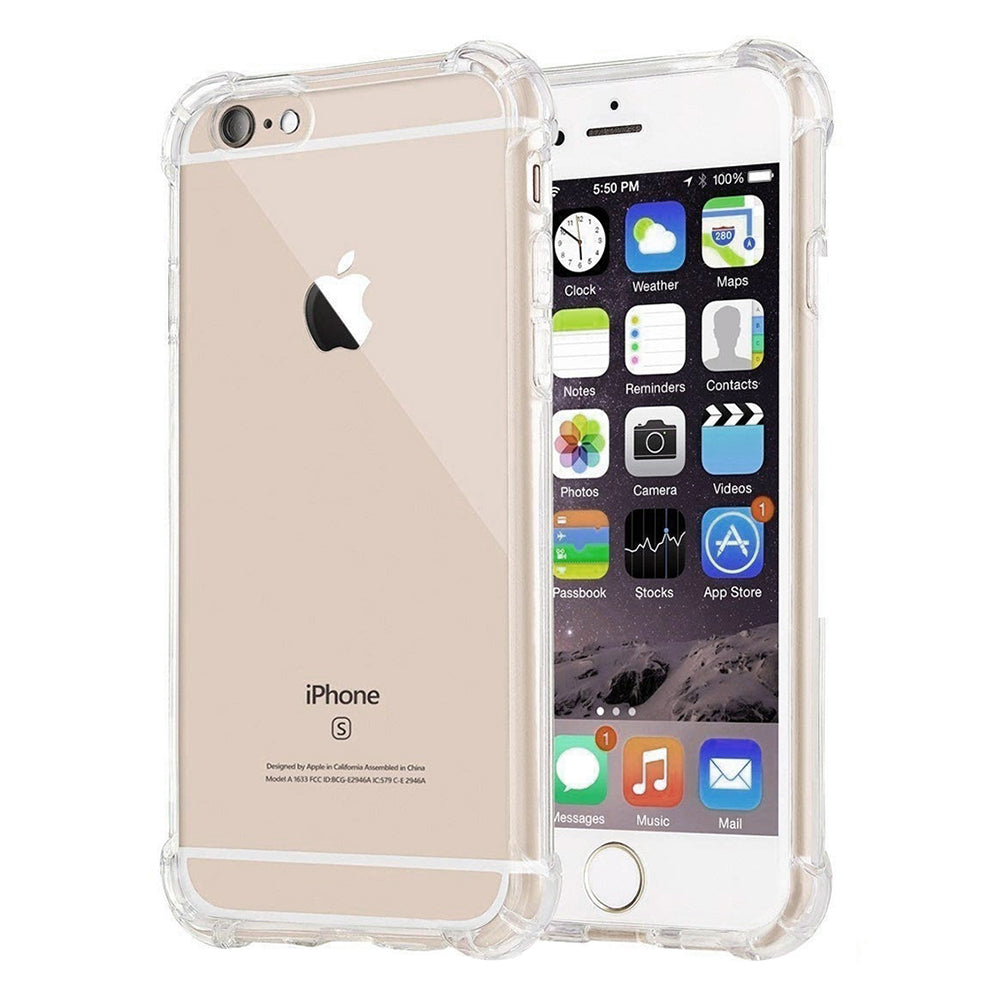 Θήκη για Apple iPhone SE (2022) / SE (2020) / 8 / 7, Techsuit, Ανθεκτική σε Κρούσεις Διαφανής, Διαφάνεια