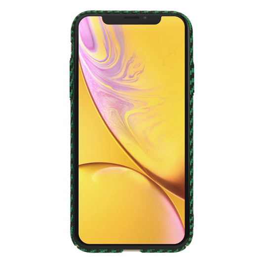 Θήκη για Apple iPhone XR, Techsuit, Carbonite FiberShell, Πράσινο