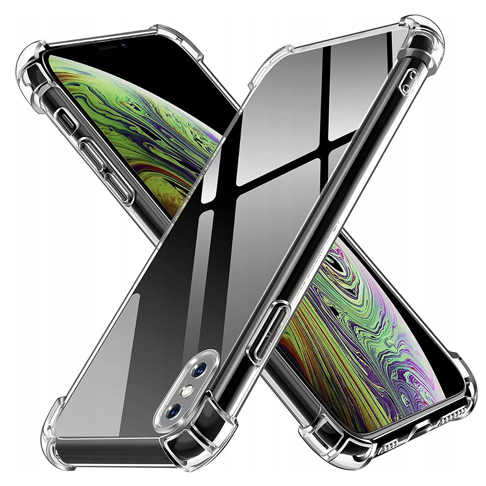 Θήκη για Apple iPhone XS Max, Techsuit, Ανθεκτική σε Κρούσεις Διαφανής, Διάφανη