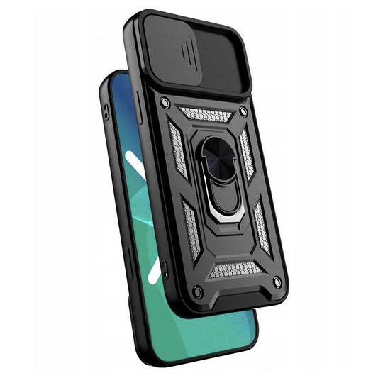 Θήκη για Apple iPhone XS / X, Techsuit, CamShield, Μαύρη