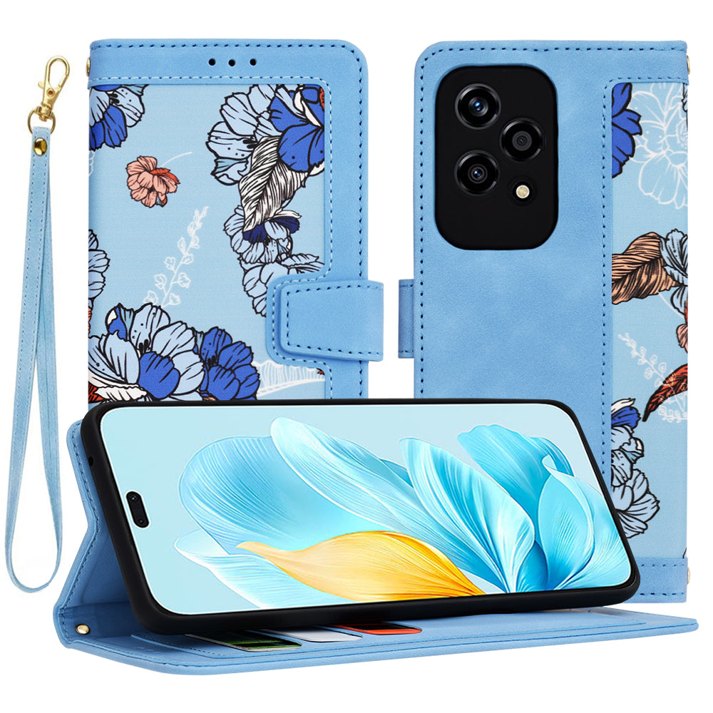Θήκη για Honor 200 Lite, Techsuit, FlipCraft, Μπλε