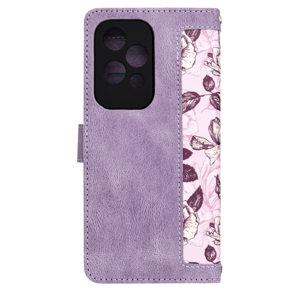 Θήκη για Honor 200 Lite, Techsuit, FlipCraft, Μωβ