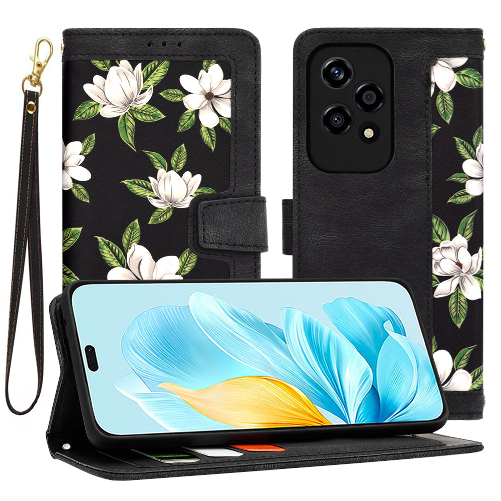 Θήκη για Honor 200 Lite, Techsuit, FlipCraft, Μαύρη