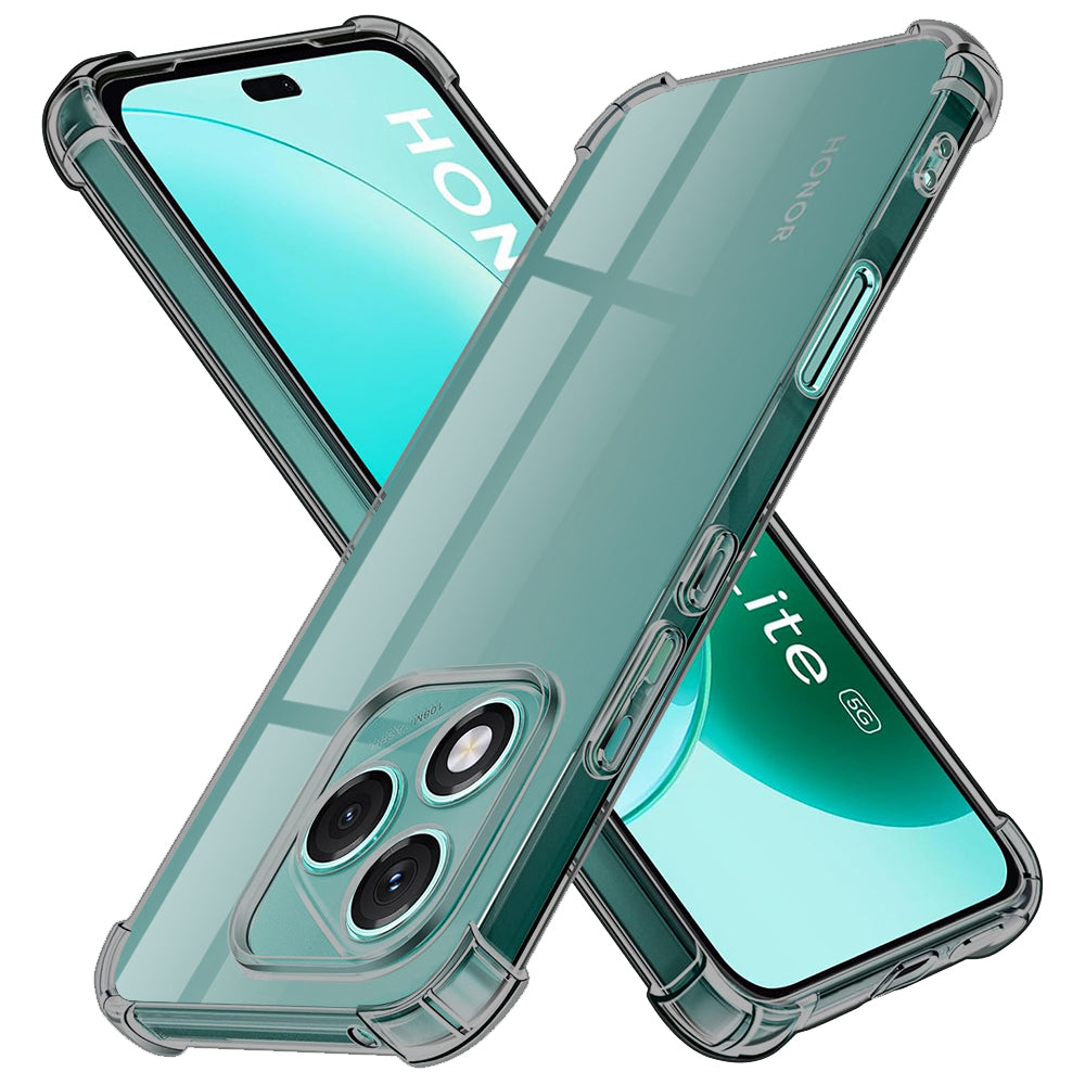 Θήκη για Honor 400 Lite, Techsuit, Ανθεκτική σε Κρούσεις Διαφανής, Καπνιστή