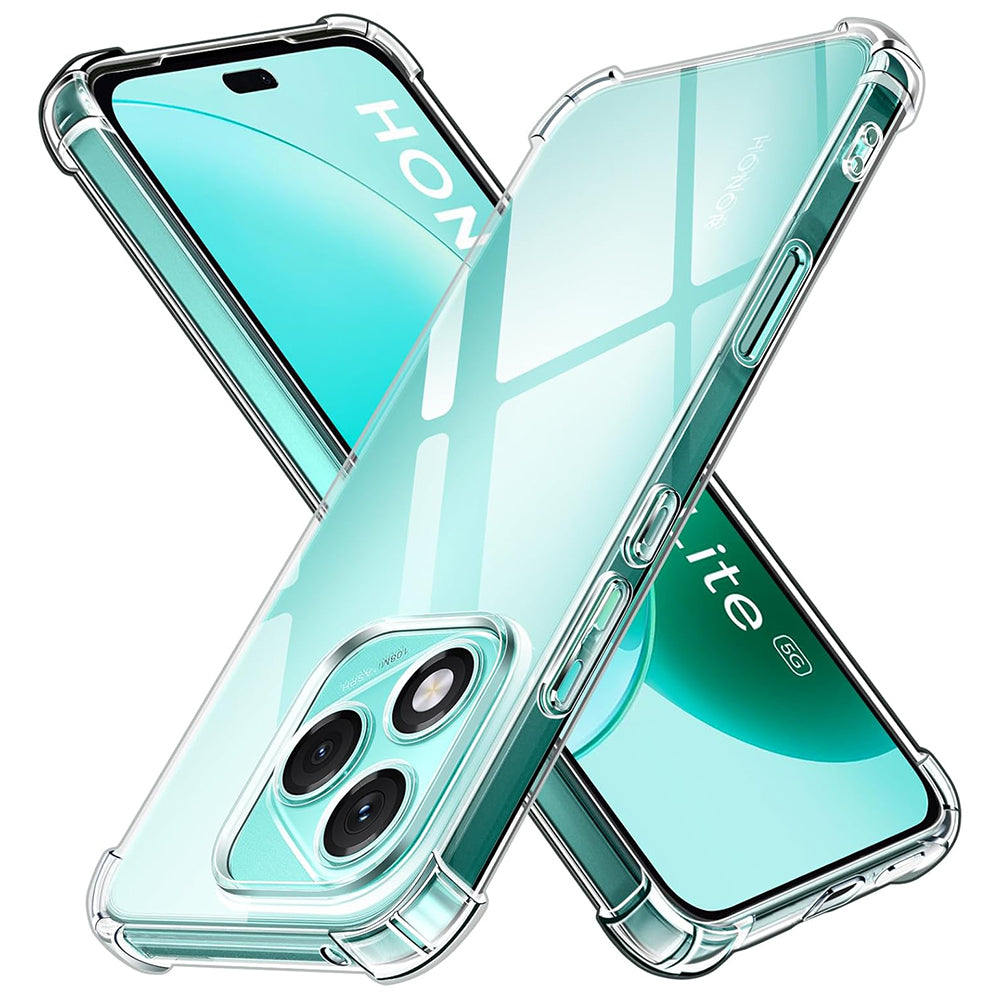 Θήκη για Honor 400 Lite, Techsuit, Ανθεκτική σε Κρούσεις Διαφανής, Διάφανη