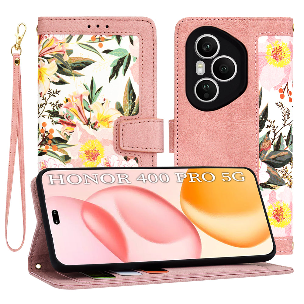 Θήκη για Honor 400 Pro, Techsuit, FlipCraft, Ροζ